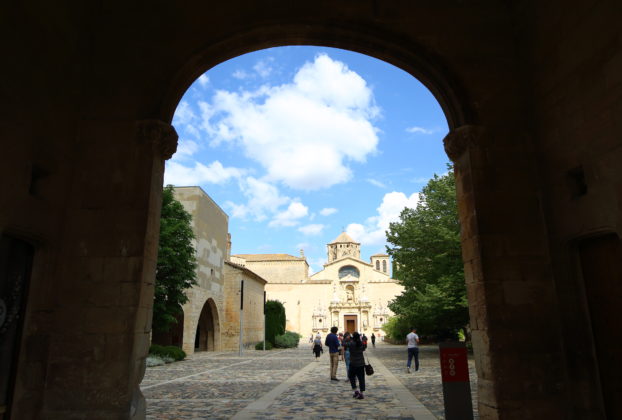 The beautiful monastery of Poblet